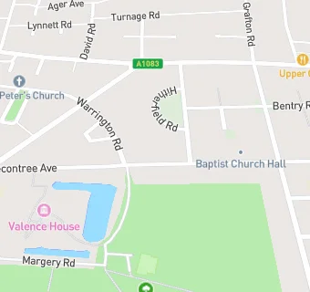 map for Royal British Legion Club