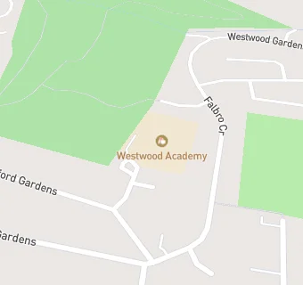 map for Westwood Academy