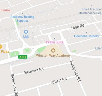 map for Winston Way Academy