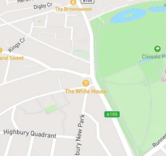 map for Tetto's Highbury