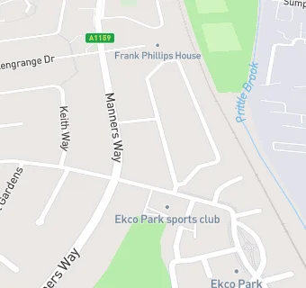 map for EKCO Sports And Social Club