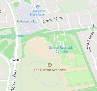 map for Dorcan Technology College