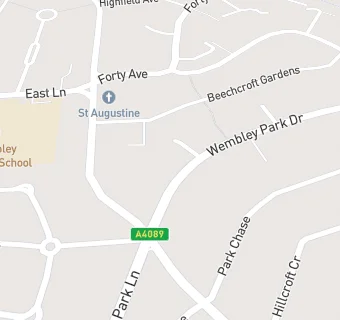 map for Wembley Park Drive Medical Centre