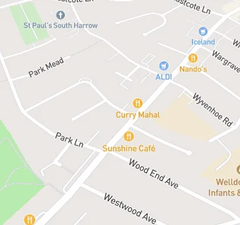 map for St Gabriel's Social Club