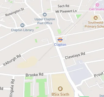 map for Upper Clapton Supermarket