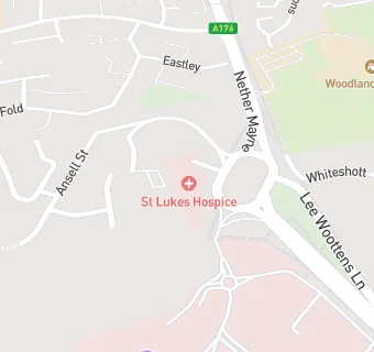 map for St Lukes Hospice