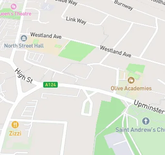 map for High Street Surgery