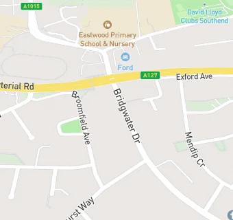 map for Eastwood Takeaway