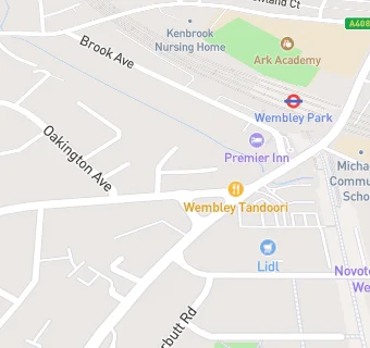 map for Exotic Off License (Exotic Food Store (Wembley) Ltd))