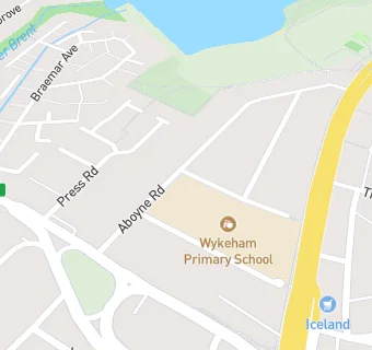map for Wykeham Primary School
