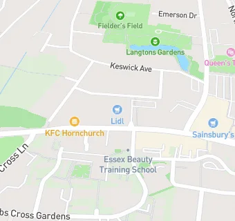map for KFC