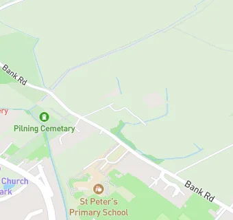 map for St Peter's Anglican / Methodist VC Primary