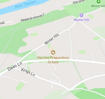 map for Herries Preparatory School