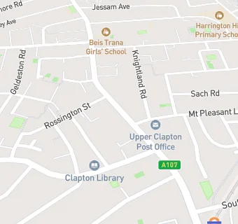 map for Clapton Cafe Ltd