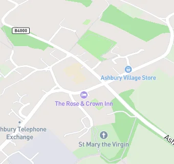 map for The Rose and Crown