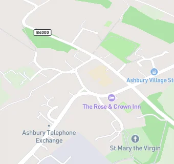 map for Ashbury With Compton Beauchamp Church of England Primary School