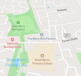 map for Great Berry Residents Club