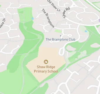 map for Shaw Ridge Primary School