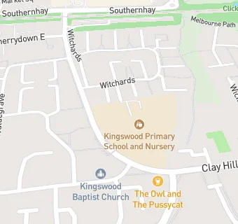 map for Kingswood Primary School & Nursery