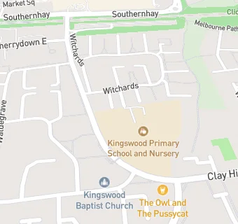 map for Kingswood Infant School