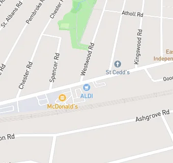 map for Aldi