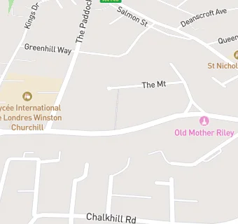 map for Forty Willows Surgery