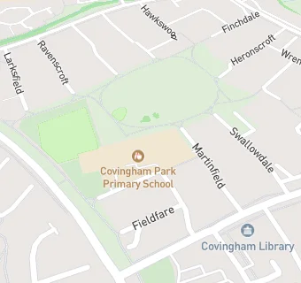 map for Covingham Park Primary School