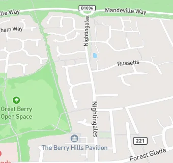 map for Great Berry Off Licence