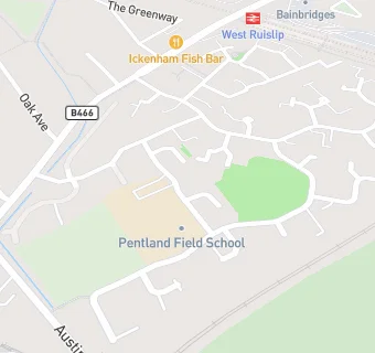 map for Pentland Field School