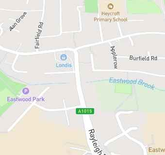 map for Inspire Dental Eastwood Ltd