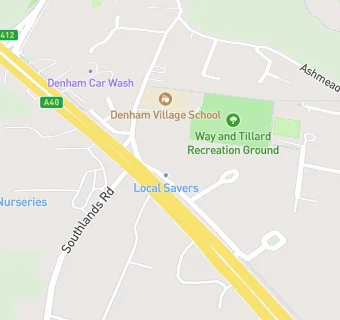 map for Denham Village Superstore