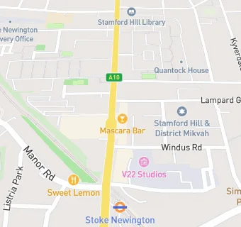 map for North London Stores