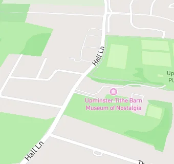 map for Upminster Rugby Club