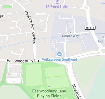 map for Eastwood Community Nursery