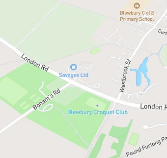 map for Savages (Blewbury) Ltd