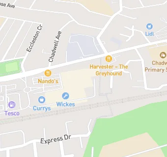 map for Nando's