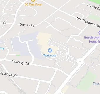 map for Waitrose Petrol Station