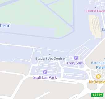 map for Stobart Jet Centre