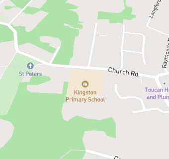 map for Kingston Primary School