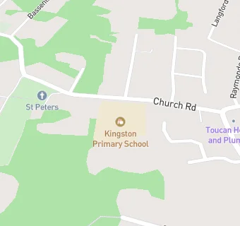 map for Kingston Primary School