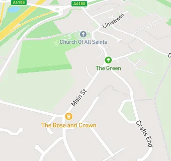 map for The Rose & Crown