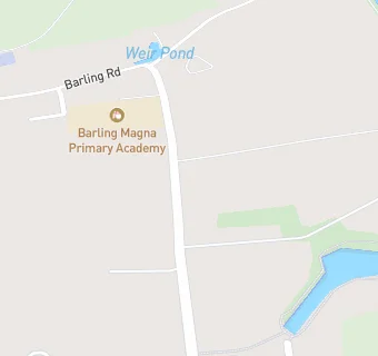 map for Barling Magna Primary School