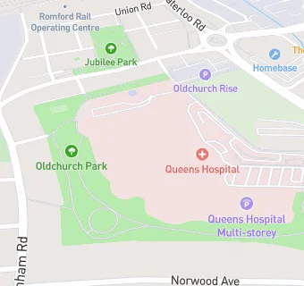 map for Sodexo@Queens Hospital