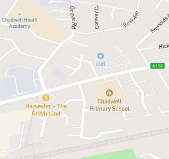 map for Chadwell Primary School