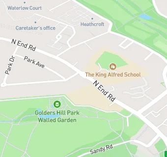 map for Ivy House School