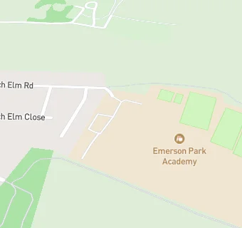 map for Edwards and Ward Ltd @ Emerson Park Academy