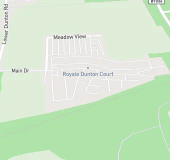 map for Dunton Park Country Club