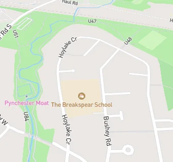 map for The Breakspear School