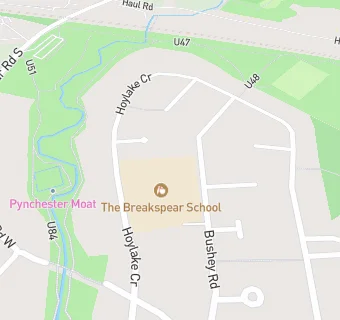 map for The Breakspear school