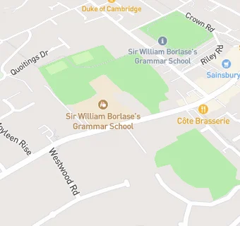 map for Impact Food Group At Sir William Borlases Grammar School